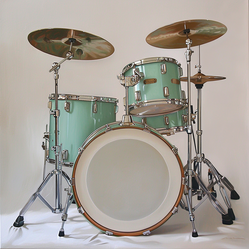 5-Piece Drum Set